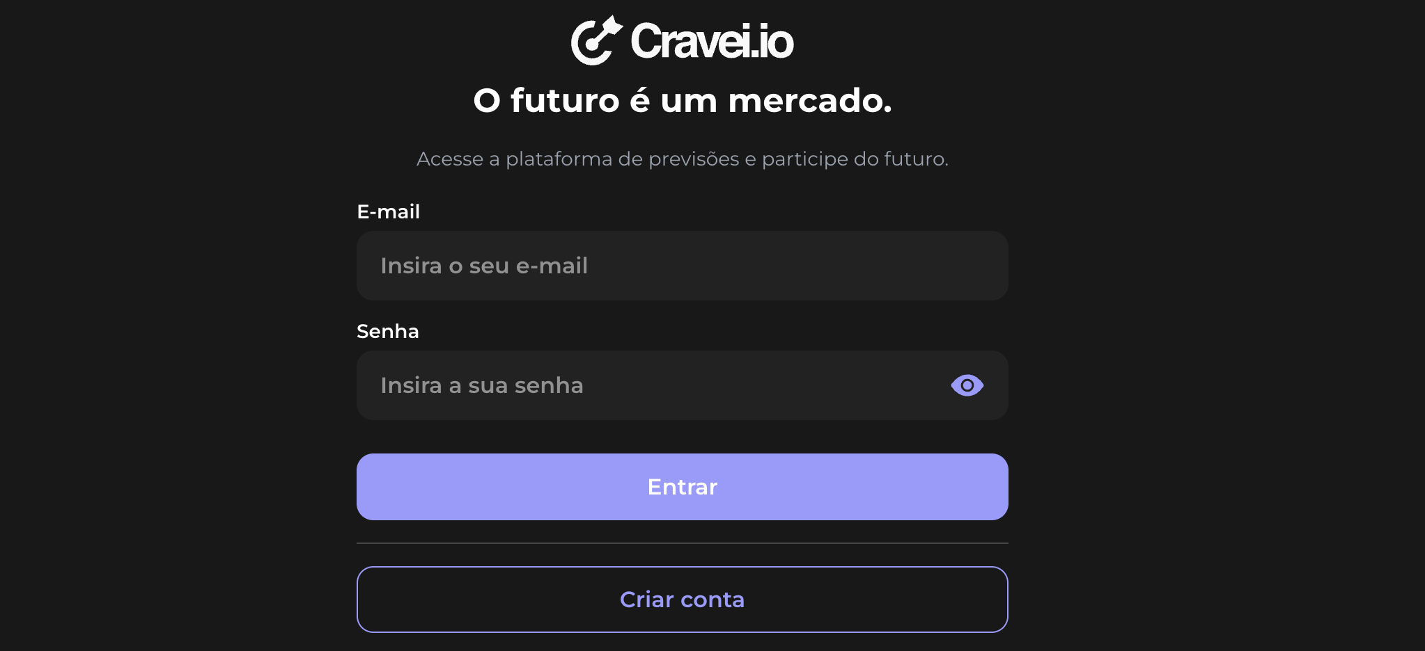 Login na Cravei.io